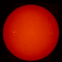 Image of Sun's chromosphere