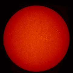 Image of Sun's chromosphere