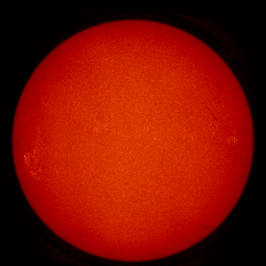 Image of Sun's chromosphere