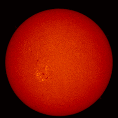 Image of Sun's chromosphere