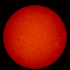 Image of Sun's chromosphere