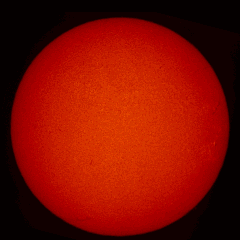 Image of Sun's chromosphere