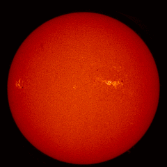 Image of Sun's chromosphere