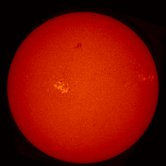 Image of Sun's chromosphere