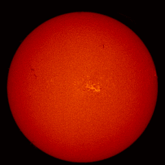 Image of Sun's chromosphere