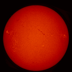 Image of Sun's chromosphere