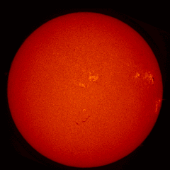 Image of Sun's chromosphere