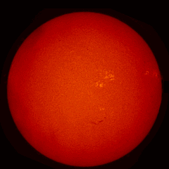 Image of Sun's chromosphere