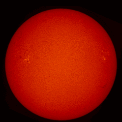 Image of Sun's chromosphere