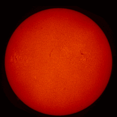 Image of Sun's chromosphere