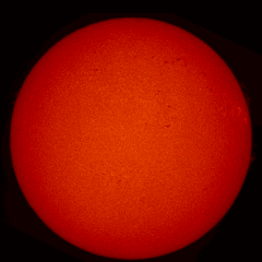 Image of Sun's chromosphere