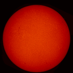 Image of Sun's chromosphere