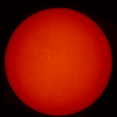 Image of Sun's chromosphere