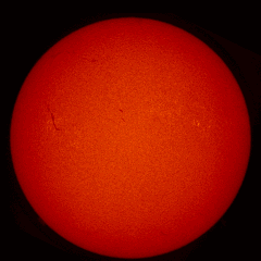 Image of Sun's chromosphere