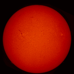 Image of Sun's chromosphere