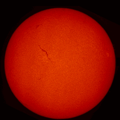 Image of Sun's chromosphere