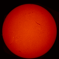 Image of Sun's chromosphere