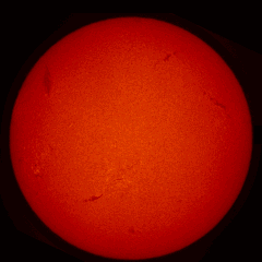 Image of Sun's chromosphere