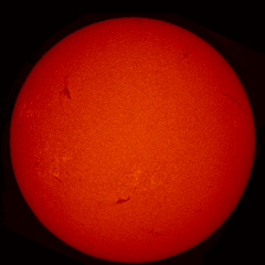 Image of Sun's chromosphere