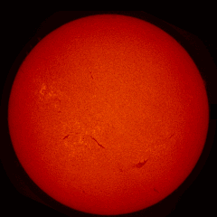 Image of Sun's chromosphere