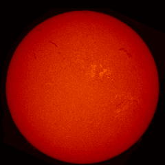 Image of Sun's chromosphere