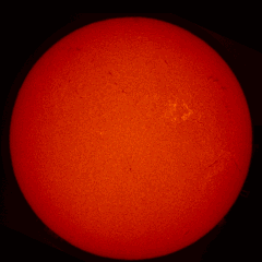 Image of Sun's chromosphere