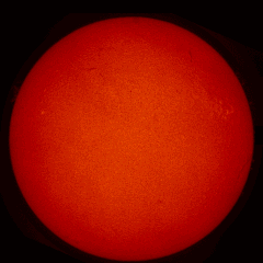 Image of Sun's chromosphere