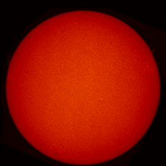 Image of Sun's chromosphere