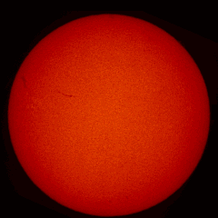 Image of Sun's chromosphere