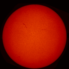 Image of Sun's chromosphere