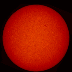 Image of Sun's chromosphere