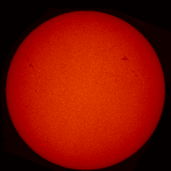 Image of Sun's chromosphere