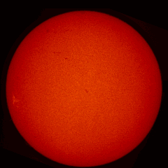 Image of Sun's chromosphere