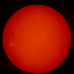 Image of Sun's chromosphere