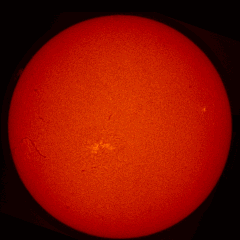 Image of Sun's chromosphere