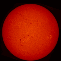 Image of Sun's chromosphere