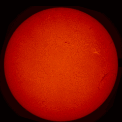 Image of Sun's chromosphere