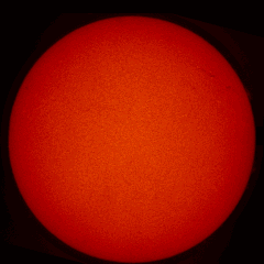 Image of Sun's chromosphere