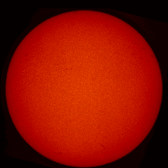 Image of Sun's chromosphere