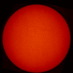 Image of Sun's chromosphere