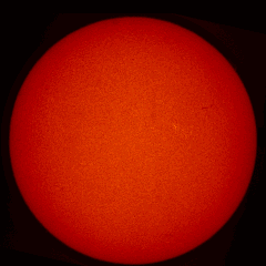 Image of Sun's chromosphere