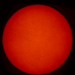 Image of Sun's chromosphere