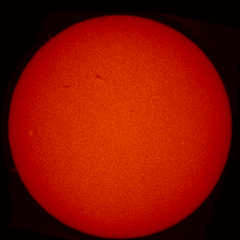 Image of Sun's chromosphere