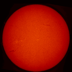 Image of Sun's chromosphere