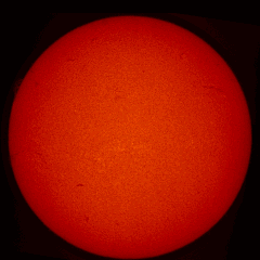 Image of Sun's chromosphere