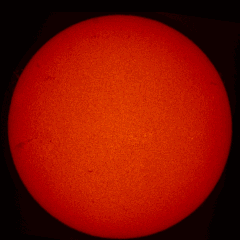 Image of Sun's chromosphere