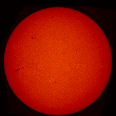 Image of Sun's chromosphere