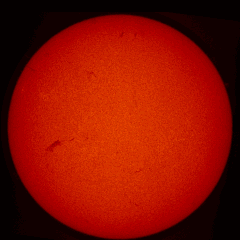 Image of Sun's chromosphere