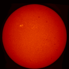 Image of Sun's chromosphere