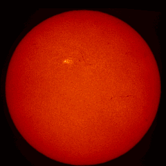 Image of Sun's chromosphere